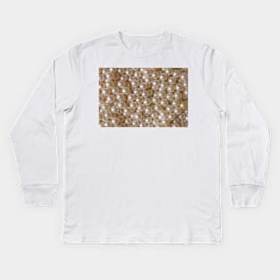 Pearls Kids Long Sleeve T-Shirt